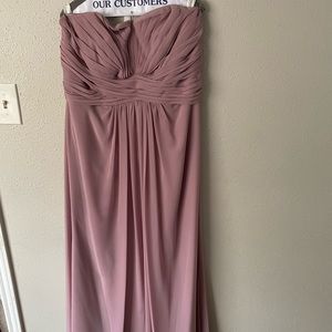Strapless Bridesmaid dress